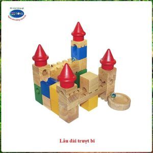 Lâu đài trượt bi Winwintoys 69522