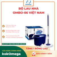 Bộ Lau Nhà 360 kokOmega OMBO-06 ( Tặng 1 Bông Lau)