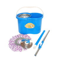 Bộ Lau Nhà Đệ Nhất Phu Nhân Lồng vắt INOX,Cây lau khoá ROBOT -TVL154