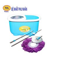 Bộ lau nhà Đệ Nhất Phu Nhân lồng inox (Oval) TVL-178