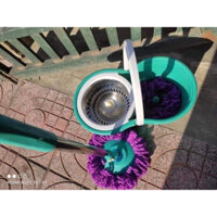 BỘ LAU NHÀ KÈM THÙNG XOAY 360 ĐỘ tiện dụng