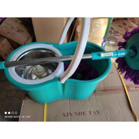 BỘ LAU NHÀ KÈM THÙNG XOAY 360 ĐỘ TIỆN DỤNG