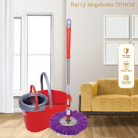 Bộ Lau Nhà  mâm lau inox Megahome Maxx Easy Mop X3