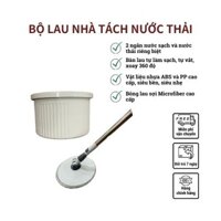 Bộ Lau Nhà Tách Nước Thải ⚡ FREESHIP ⚡ Cây Lau Nhà Thông Minh, Lau Đến Đâu Sạch Đến Đó, Không Cần Lau Đi Lau Lại