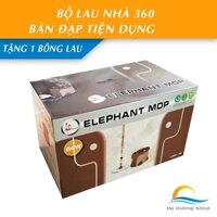 Bộ Lau Nhà Thông Minh 360 Độ Tự Vắt Thái Lan LK Elephant Mop Cao Cấp HADU
