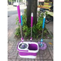 bộ lau nhà thùng vuông.360 độ