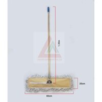 Bộ lau sàn khô công nghiệp bàn vuông