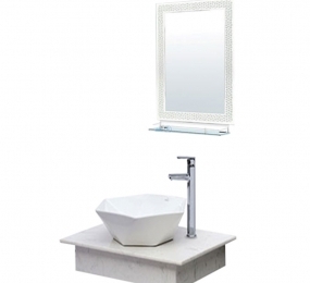 Bộ lavabo bàn đá Sarika BĐ-SR-06