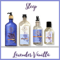 BỘ LAVENDER VANILLA SLEEP -  Bath&BodyWorks [US ONLY]