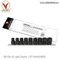 Bộ lấy ốc gãy Toptul 1/2" GAAG0903