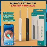 Bộ lấy ráy tai có camera nội soi không dây NE3 kết nối wifi bảo hành 1 đổi một