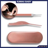 Bộ lấy ráy tai, dụng cụ lấy ráy tai có đèn thông minh cao cấp- Tặng kèm hộp, pin và đầy đủ phụ kiện