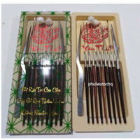 Bộ lấy ráy tai gỗ đẹp, bộ ráy VP