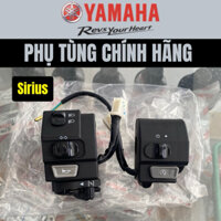 Bộ (lẻ) cùm công tắc Sirius trái phải, kèn, đề, pha cốt, xi nhan [CHÍNH HÃNG YAMAHA]
