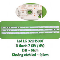 Bộ led LG 32LH500D - 3 thanh 7 bóng