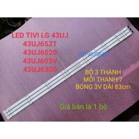 №℗✇BỘ LED TIVI LG 43UJ6520 43UJ652T 43UJ603V 43UJ6300 - LC34390063A WOOREE 43inch UHD-LED Array-A-Type-1611024 MỚI 100%