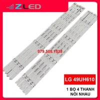 BỘ LED TIVI LG 49UH610 49UH617 49LJ550 49KU6320 49UJ632 49UH619 49UF640 49UF6400 MỚI 100%