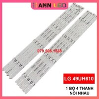 BỘ LED TIVI LG 49UH610 49UH617 49LJ550 49KU6320 49UJ632 49UH619 49UF640 49UF6400 MỚI 100%