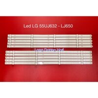 Bộ Led Tivi LG 55UJ632 55LJ650 55UK6100 - 8 Bóng