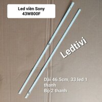 Bộ led tivi Sony 43W800F hàng đẹp