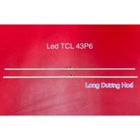 Bộ Led Tivi TCL 43P6 - 1 Thanh 60 Bóng Chuẩn Zin