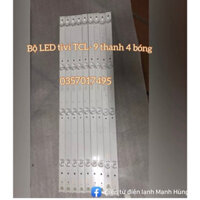 Bộ Led Tivi TCL 55P3 - 9 Thanh 4 Bóng