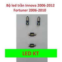 Bộ led trần nội thất Innova 2006 2007 2008 2009 2010 2011 2012 Fortuner 2006 2007 2008 2009 2010 đèn led