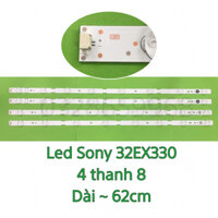 Bộ led TV Sony 32EX330 gồm 4 thanh 8 bóng