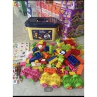 BỘ LEGO 140 CHI TIẾT LẮP RÁP MÔ HÌNH CHO BÉ YÊU.