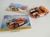 Bộ lego chính hãng 3 trong 1 oto và xe đua mã 31017.