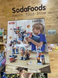 Bộ lego lắp ráp hình súng