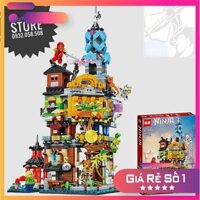 Bộ Lego Ninjago Lắp Ráp Tháp Lotto Ninja Building ( 1661+ Mảnh ) [Có Sẵn]
