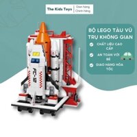 Bộ lego tàu vũ trụ vào không gian 886 miếng chất liệu nhựa ABS cao cấp bền màu an toàn cho bé THE KIDS TOYS