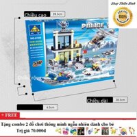 Bộ lego xếp hình Cảnh sát biển&nbsp;Kazi 6726