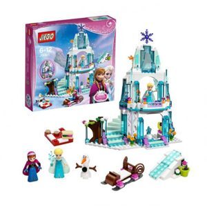 Bộ lego xếp hình cao cấp Lâu đài Frozen Nữ hoàng băng giá Elsa