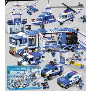 Bộ lego xếp hình siêu cảnh sát