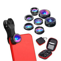 Bộ lens kit cho điện thoại 7 IN 1 Apexel – Bao gồm lens tele 2x