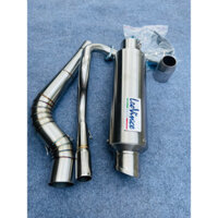 Bô leovince + cổ 2 khúc inox hàng sịn gắn wave,sirius,ex150,winner x