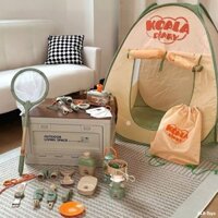 Bộ lều cắm trại lò than Camping Picnic Koala Funky Town, đồ chơi vận động ngoài trời dã ngoại