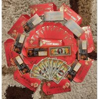 Bộ lì xì Tết 2 đô usd hình Rồng năm 2024 mạ vàng độc đáo may mắn, quà tặng Tết (hàng thật 100%, kèm chứng nhận Hoa Kì)