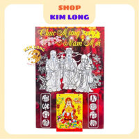 Bộ lịch ẤT TỴ 2025 - Bộ lịch treo tường Bìa LAMINATE lốc đại phong thuỷ - Phong cảnh Việt Nam khổ 14,5cmx20,5cm SẴN
