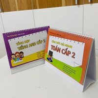 Bộ Lịch Để Bàn Công Thức Toán Học Và Tiếng Anh Cấp 2 Steam Trung Học Cơ Sở