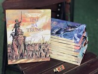 Bộ LỊCH SỬ VIỆT NAM BẰNG TRANH - NXB TRẺ - Hai Bà Trưng -