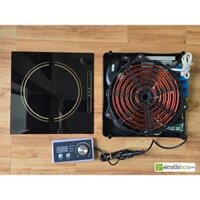 Bộ linh kiện bo mạch bếp từ 5kw (single switch)