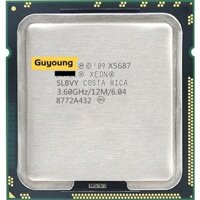 Bộ Linh Kiện Điện Tử Xeon X5687 3.6GHz 12MB 4 Lõi 1366 6.4 GT s QPI