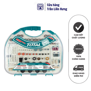Bộ linh kiện khoan mài mini 250 chi tiết Total TACSD12501