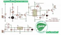Bộ linh kiện + mạch in mạch chống trộm bằng tia laser LDNam