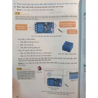Bộ Linh Kiện Mô Đun Cảm Biến Ánh Sáng XH-M131 Điều Khiển Bằng Relay 12V, Dùng Cho Học Sinh Thực Hành Môn Công Nghệ 8