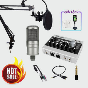 Bộ livestream Alctron U16K MK3 + Micro thu âm Takstar PC-SM 8B