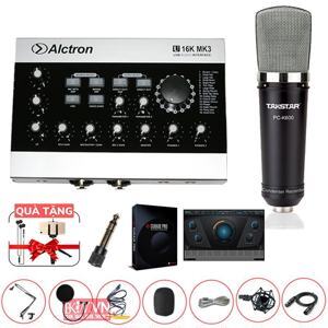 Bộ livestream Alctron U16K MK3 + Micro thu âm Takstar PC-K600